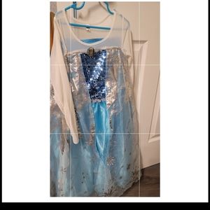 Disney Elsa Frozen dress. Size 6y